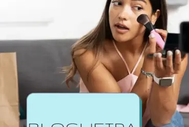 Blogueira maquiagem