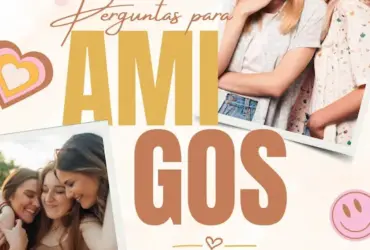 Post para instagram moderno dia da amizade dourado e rosa