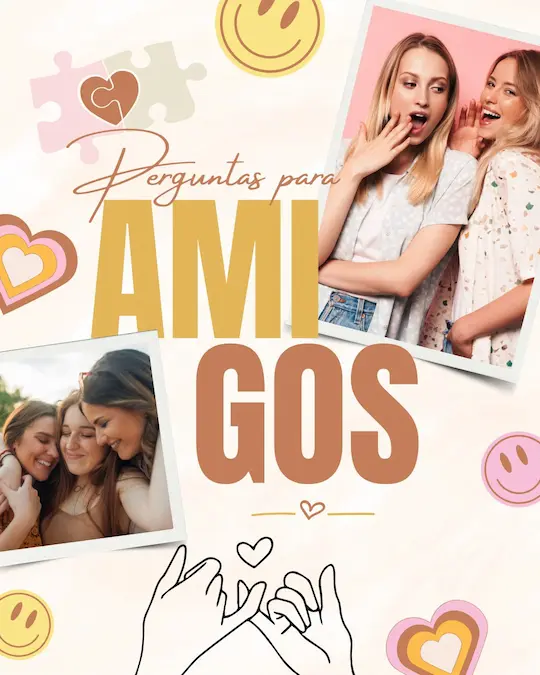 Post para instagram moderno dia da amizade dourado e rosa