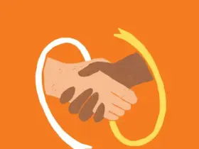 Resgate Social: Transformando Vidas e Reconstruindo Histórias de Esperança 24 Story do instagram faca sua doacao ilustrado laranja