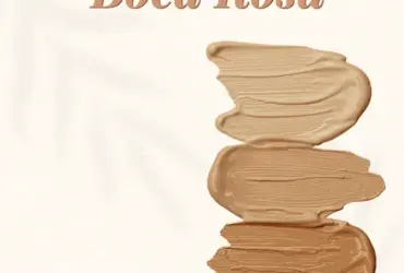 Base maquiagem verao fotografico bege marrom post instagram