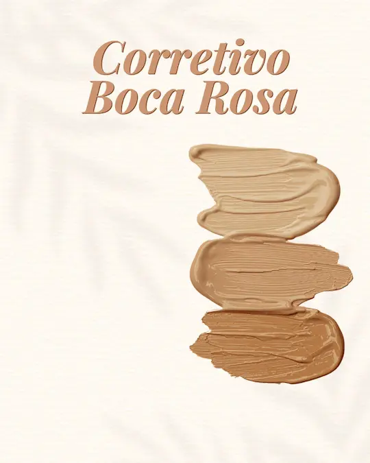 Base maquiagem verao fotografico bege marrom post instagram