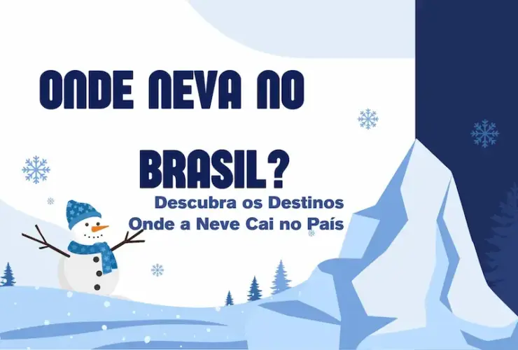 Blue and White Illustrative Winter Presentation