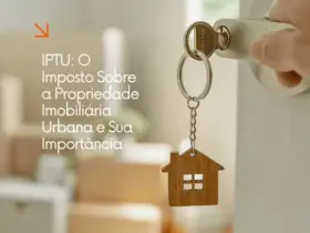 IPTU: O Imposto Sobre a Propriedade Imobiliária Urbana e Sua Importância 25 Branco e Laranja Moderno Imobiliaria Post para Instagram