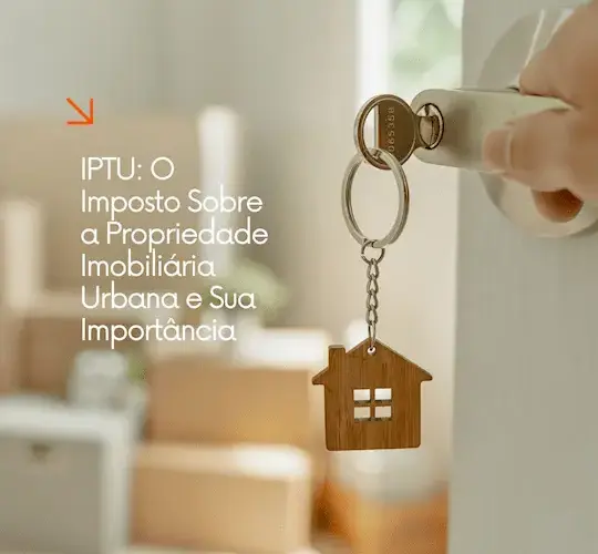 Branco e Laranja Moderno Imobiliaria Post para Instagram