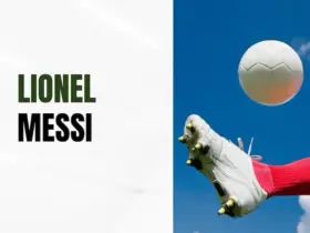 Messi: O Gênio do Futebol e Sua Jornada para a Imortalidade 16 Green and White Modern Soccer Presentation