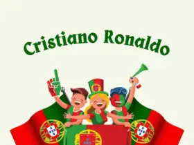 Cristiano Ronaldo: O Fenômeno do Futebol e Sua Jornada Impressionante 3 Portugal Introduction Presentation in Red and Green Informative Style