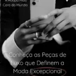 Post Carrossel para Instagram Elegante e Minimalista com Foto Preto e Branco