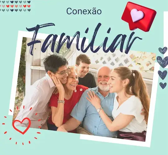 Post instagram dia da familia azul