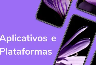 Roxo Aplicativo Modelo de Telefone Apresentacao de Marketing de Vendas