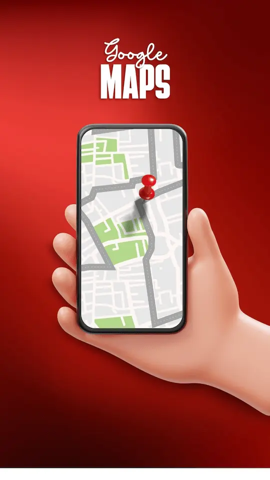 Google Maps: Como Funciona, Dicas e Como Aproveitar ao Máximo essa Ferramenta 1 Story instagram para localizacao ousado vermelho