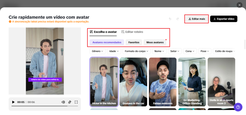 Um Rosto, Muitos Papéis: Como Avatares de IA Impulsionam Tutoriais, Anúncios e Vídeos Explicativos 6 image 1