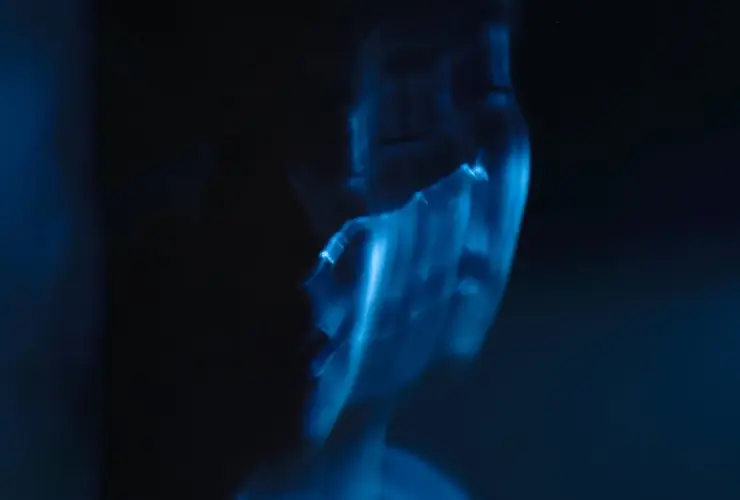 luz azul